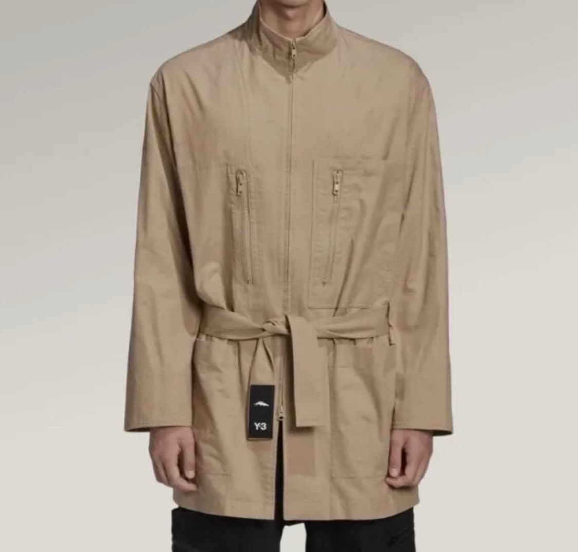 (택채 새상품) Y-3 롱 코튼 자켓 상품이미지5