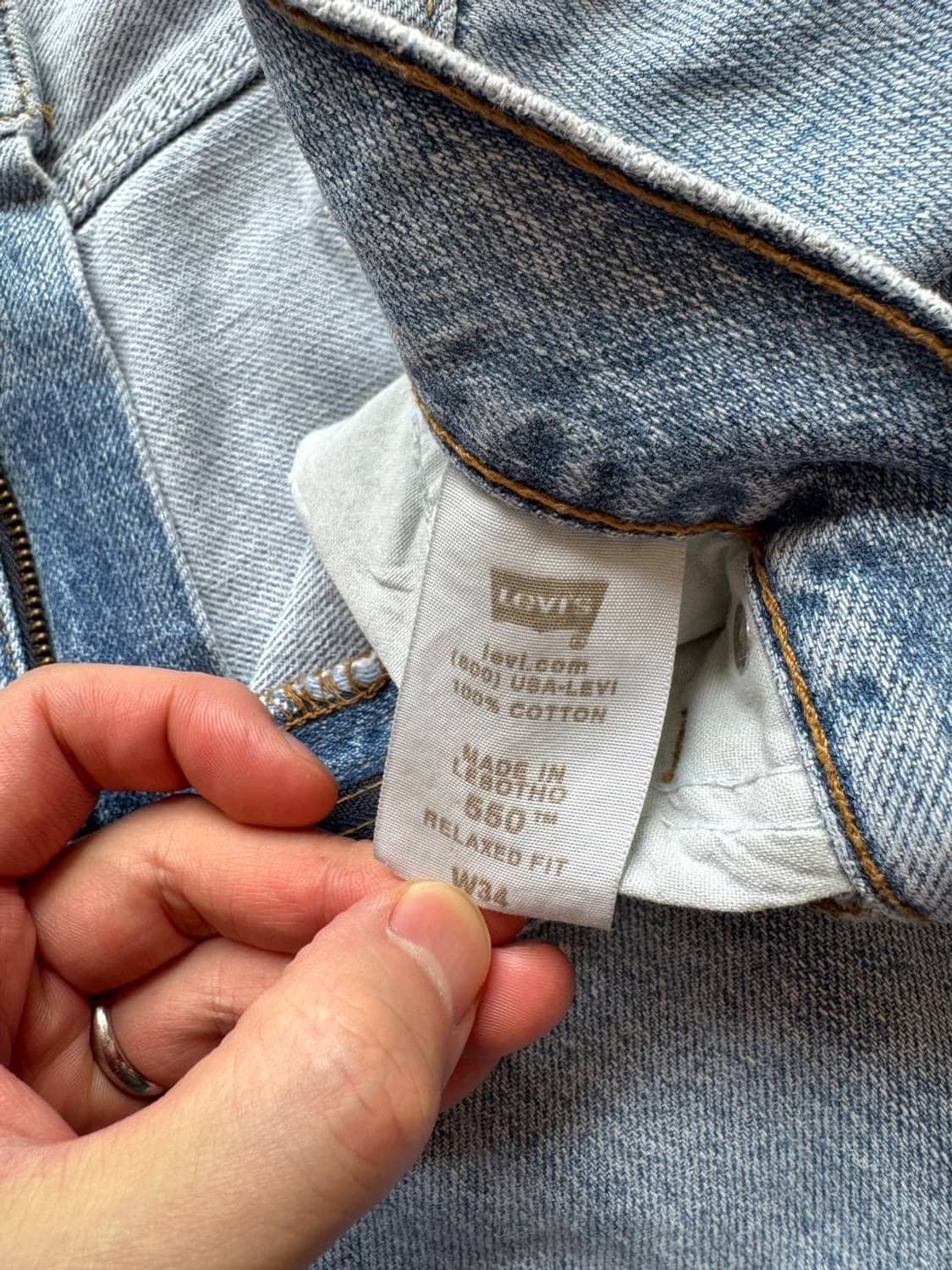 00s 리바이스 550 데님쇼츠 (33) p.4 상품이미지4