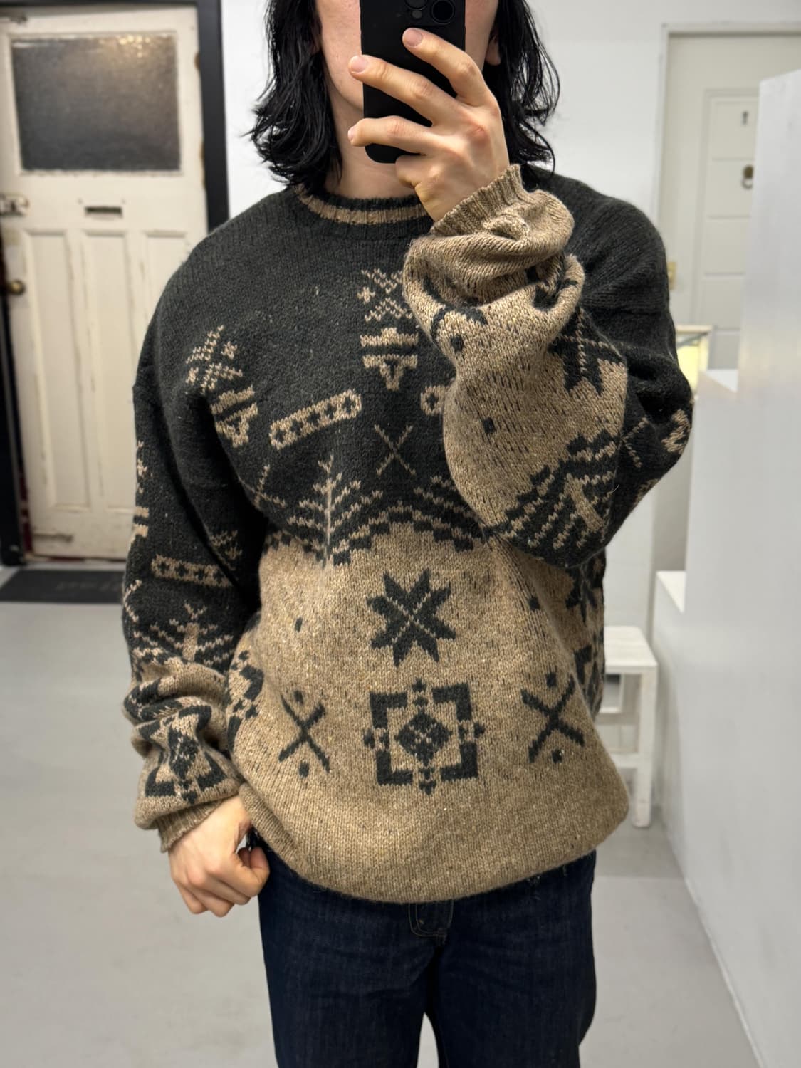 USA 울리치 노르딕 스웨터 상품이미지5