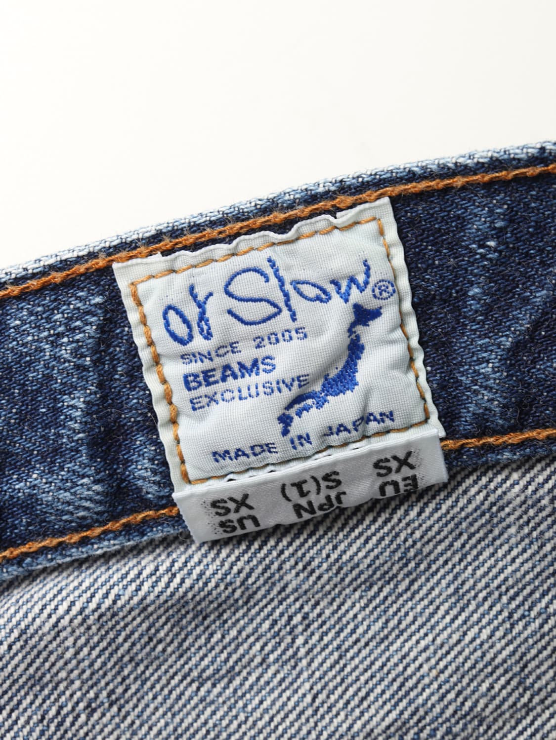 orSlow × BEAMS BOY Wide Fit Denim Pants 상품이미지8