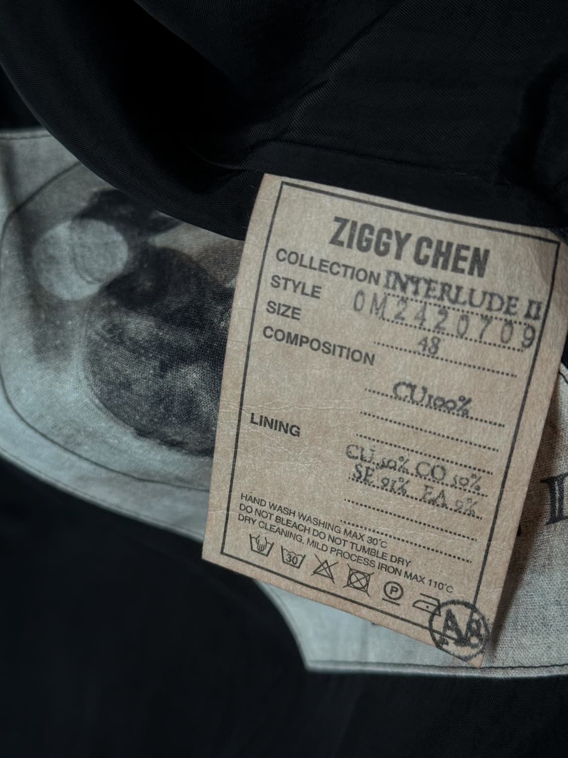 Ziggy chen 큐프라 셔츠 상품이미지6