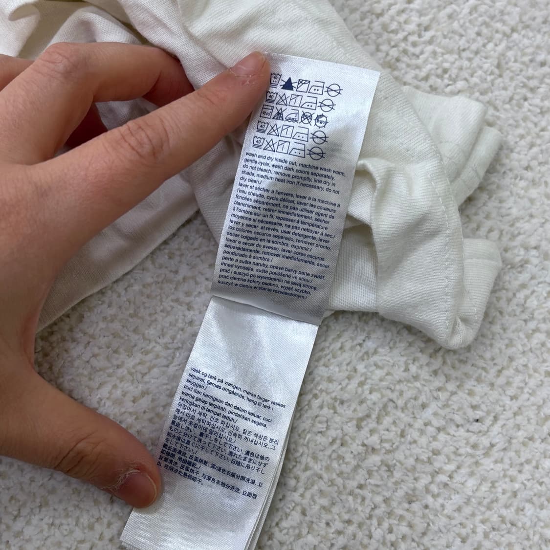 S 타미힐피거 반팔 티셔츠 0304E 상품이미지5