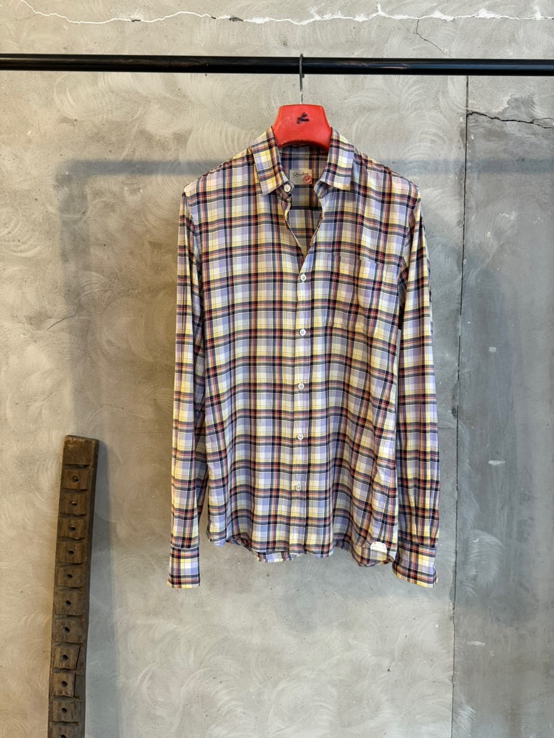 글랜셔츠 마드라스 셔츠 100 상품이미지1