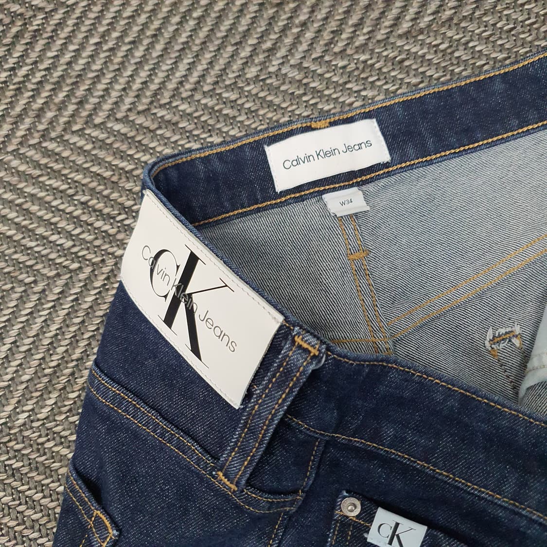 캘빈클라인 90s 와이드 데님 청바지 남자34~35 상품이미지4