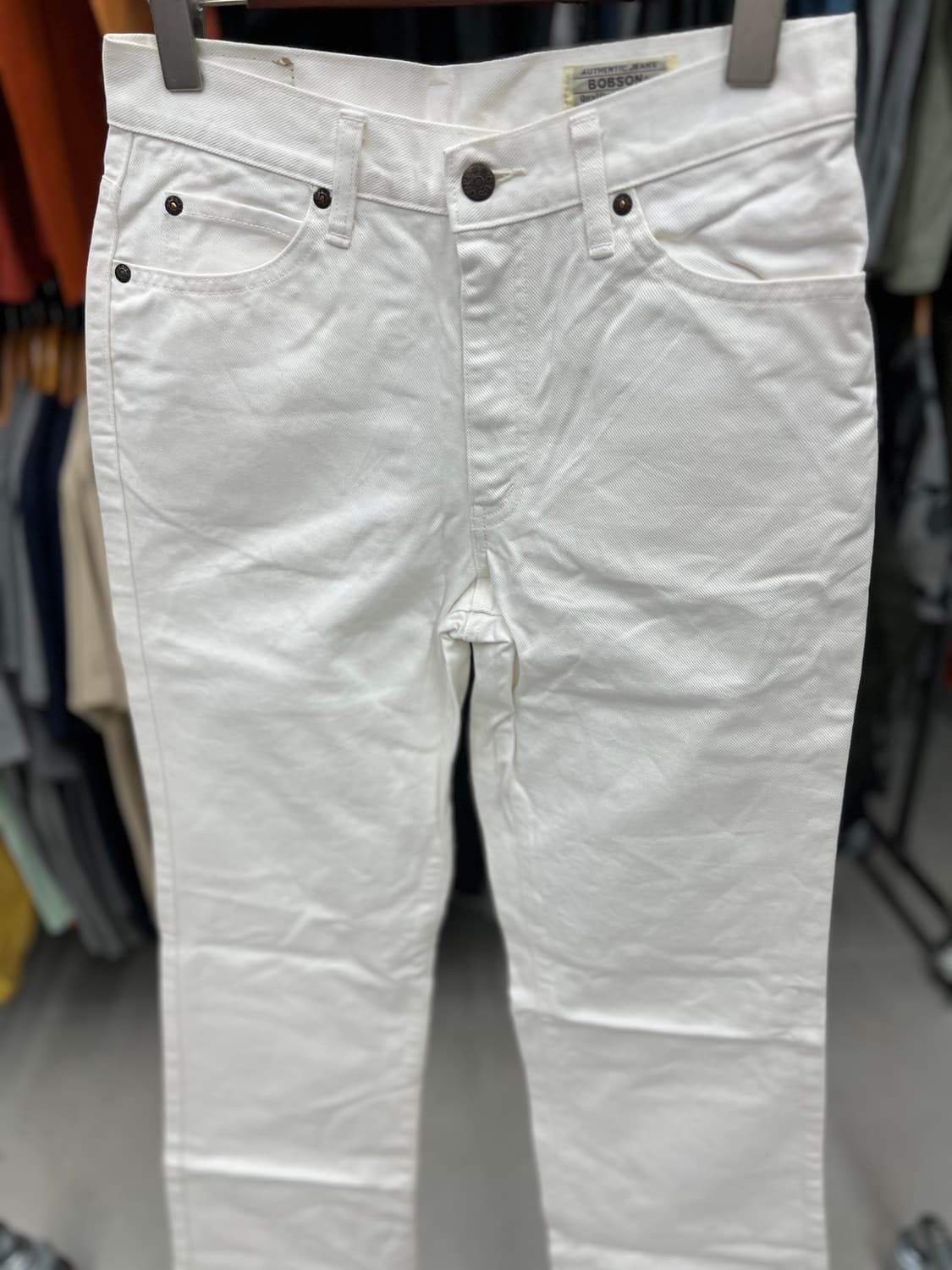 Bobson 화이트 데님 29  상품이미지2