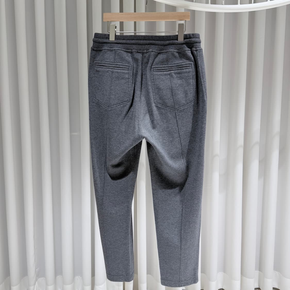 (A+/M) / 브루넬로 쿠치넬리 코튼 치노 트라우저 그레이 트레이닝팬츠 상품이미지5