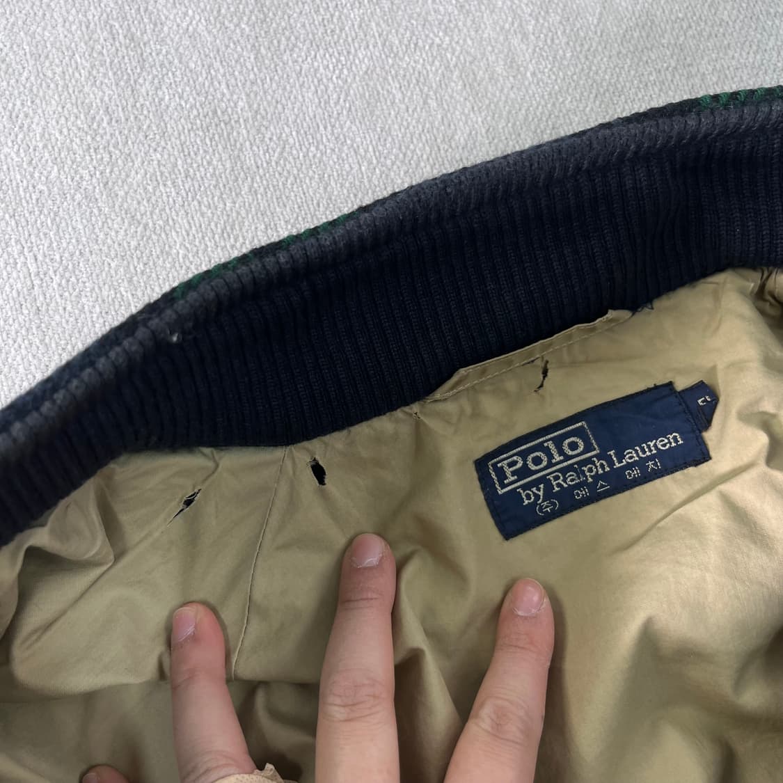 105 폴로랄프로렌 블랙와치 바라쿠타 해링턴 자켓 상품이미지6