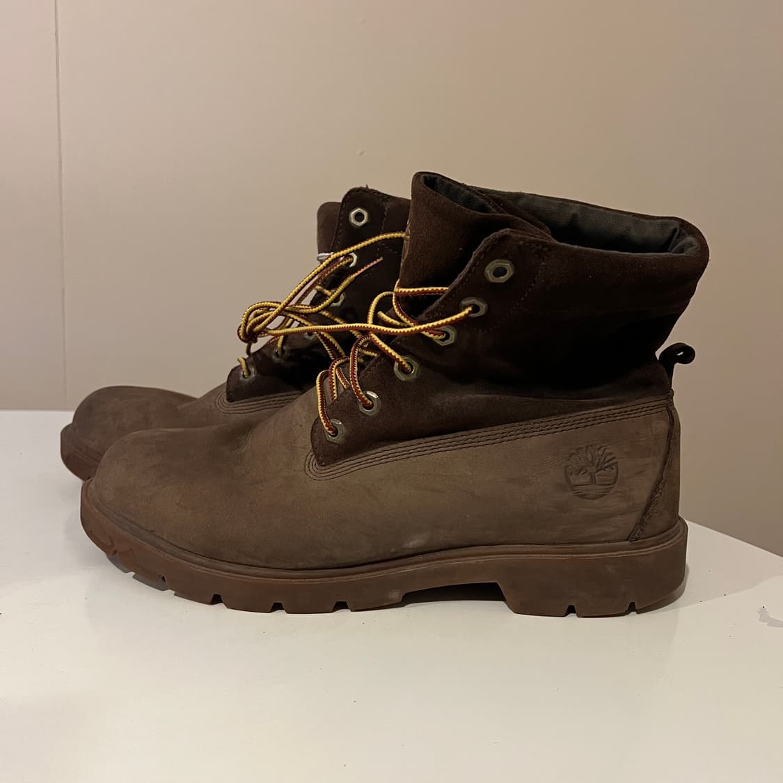 팀버랜드 롤탑 스웨이드 레이스업 부츠 상품이미지2