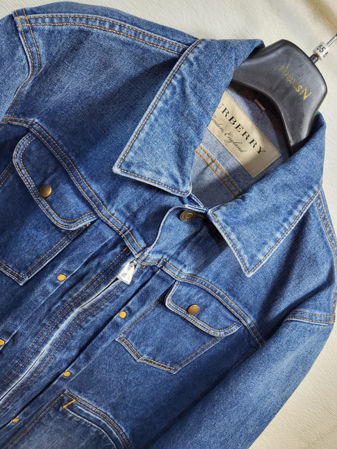 버버리 청자켓 정품 상품이미지4