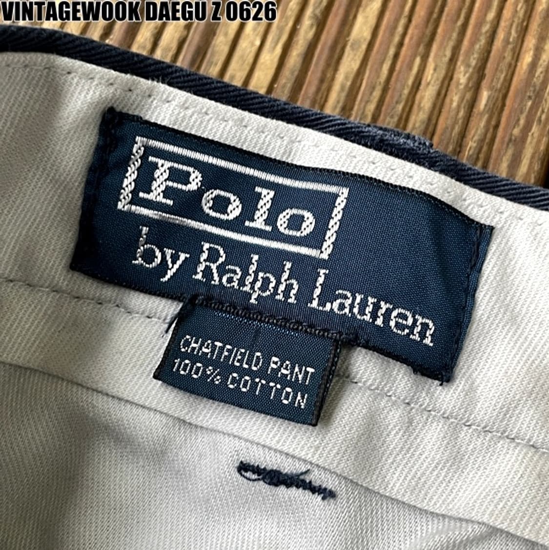 폴로 핀턱팬츠 상품이미지4