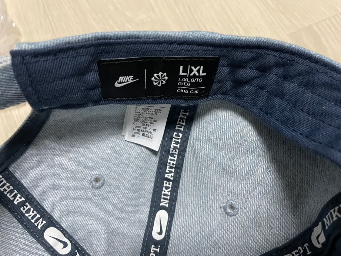 나이키 클럽 언스트럭처 데님 캡 상품이미지6