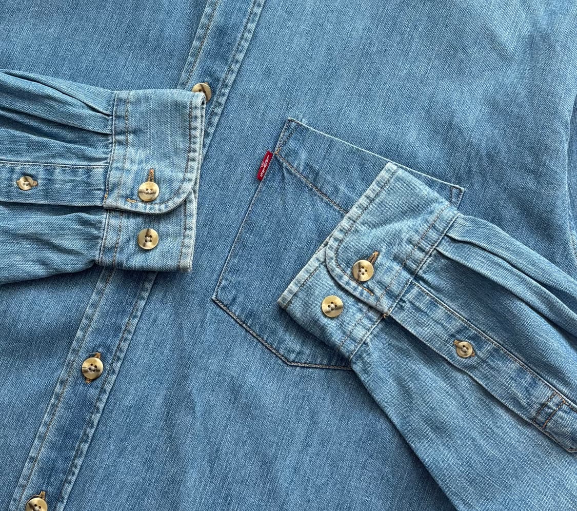 Levi's 리바이스 00's 빈티지 데님 셔츠 상품이미지3