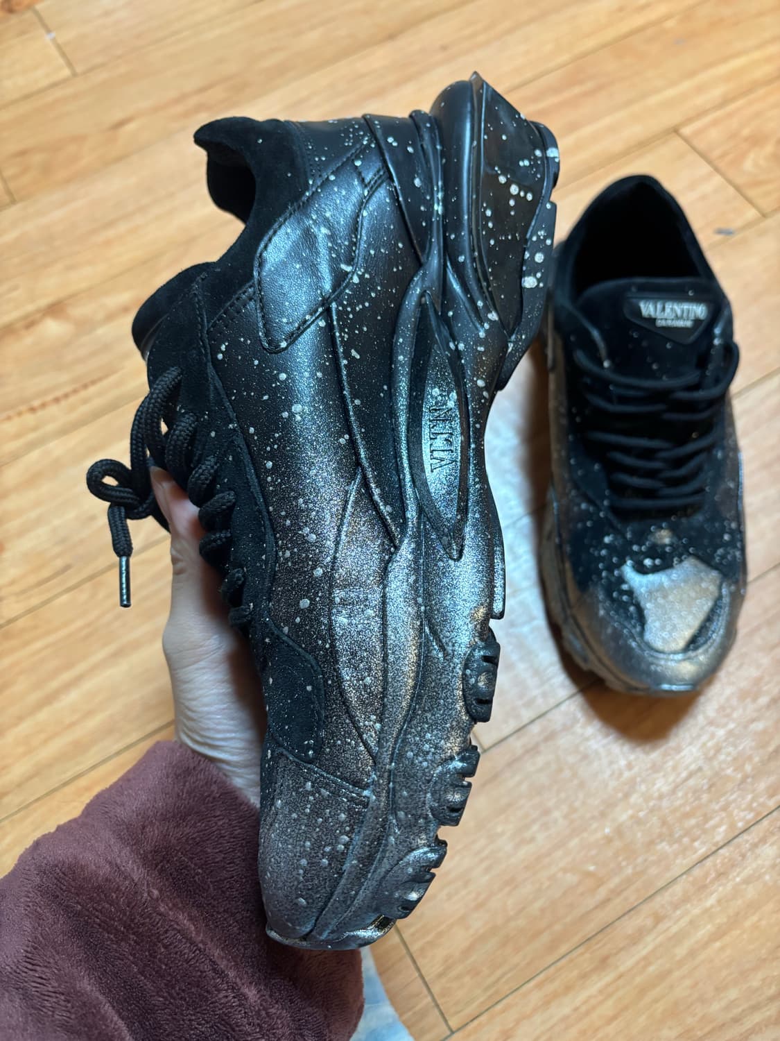 발렌티노 페인팅 슈즈 260 상품이미지2