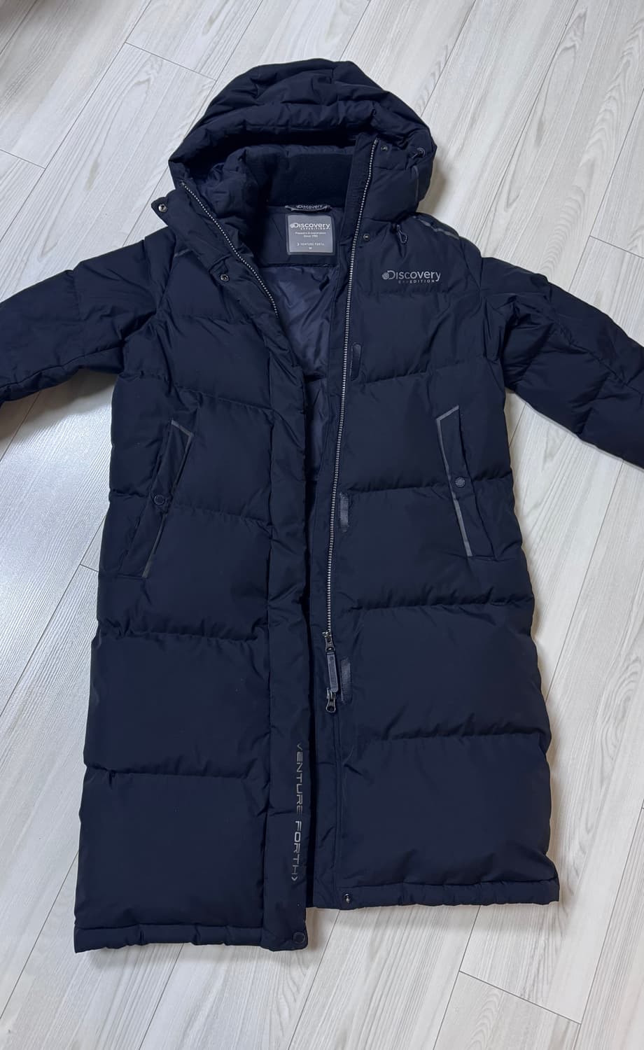 디스커버리 벤처 포스 Venture Forth 검정 롱패딩 90 상품이미지1