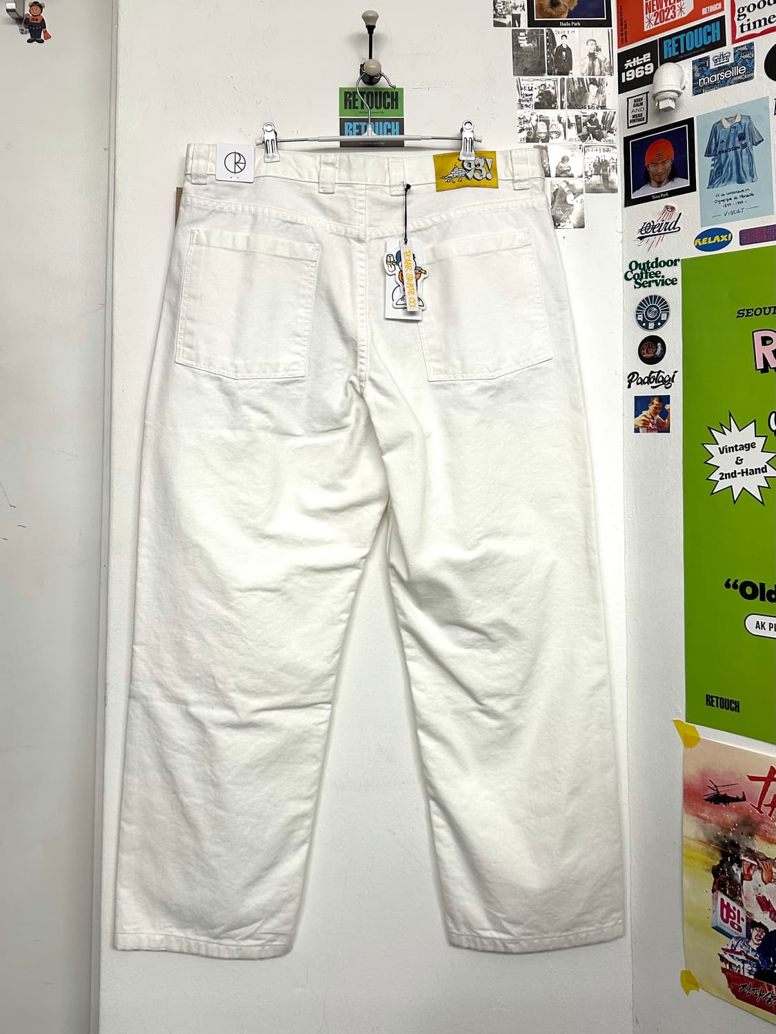 폴라스케이트 더블니 93 ‘화이트 캔버스‘ 상품이미지5