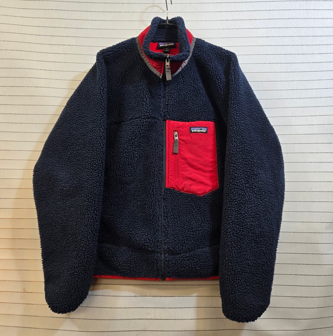 파타고니아 레트로 X 쉐르파 플리스 자켓 네이비y 2980 상품이미지1