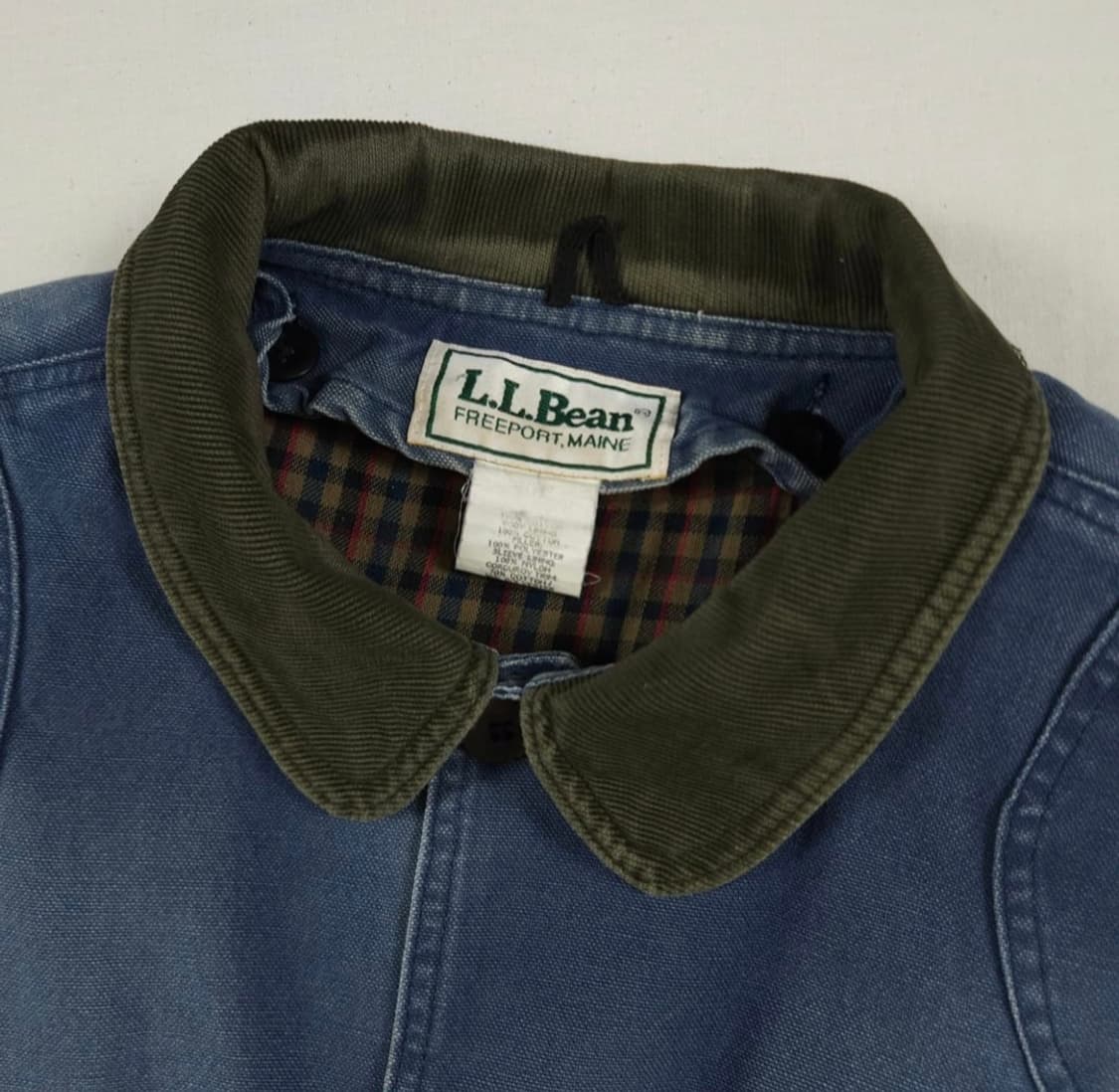 엘엘빈 초어자켓 헌팅자켓 빈티지 블루 XL 상품이미지3