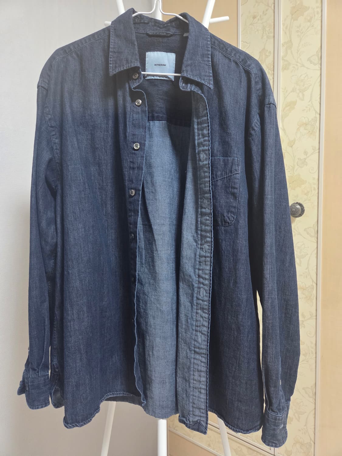 인더로우 데님셔츠 4사이즈 상품이미지1