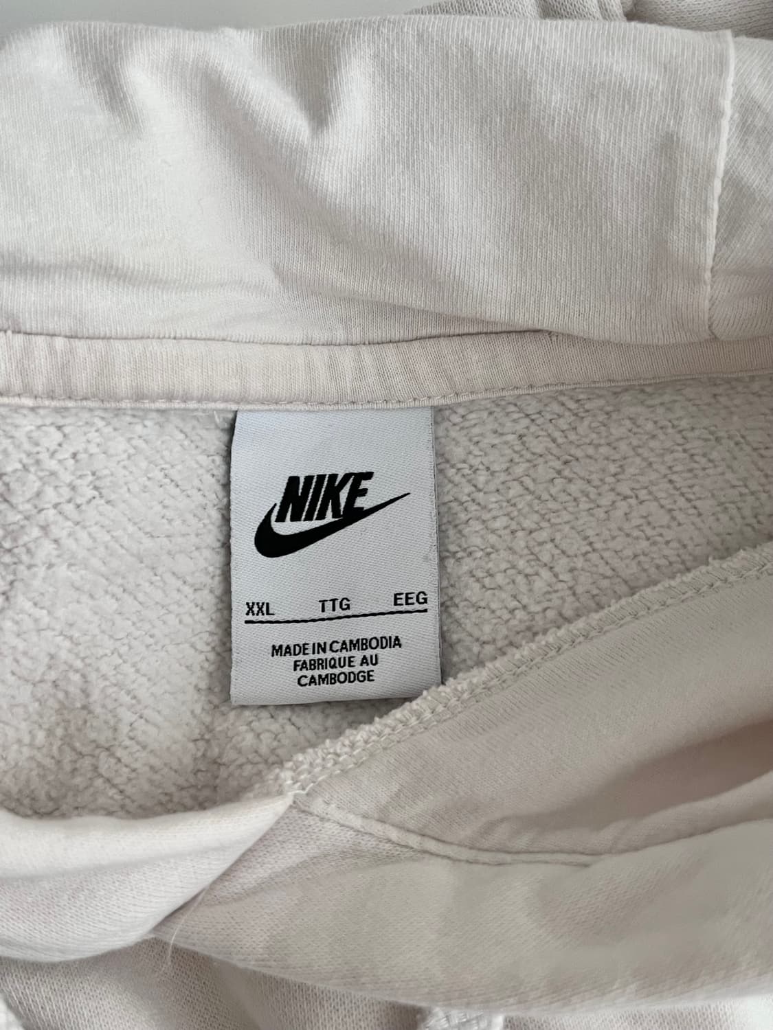 XXL) 나이키 스우시 기모 후드 티셔츠 상품이미지4