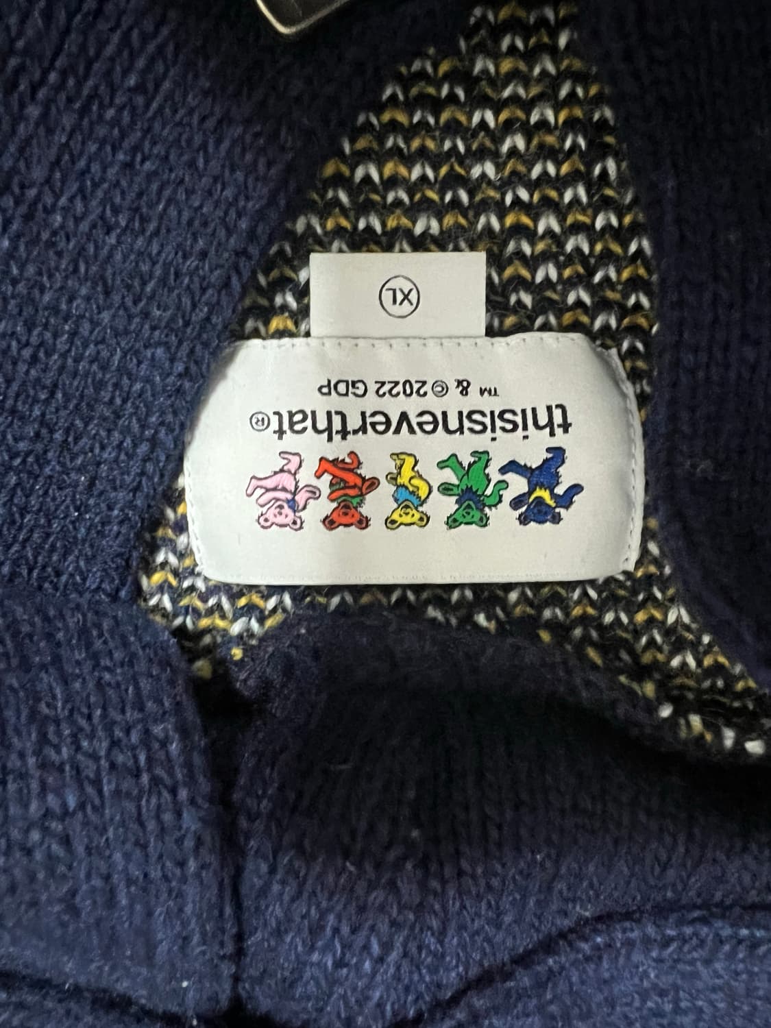 디스이즈네버냇 그레이트풀 니트 집업 엓라 상품이미지2