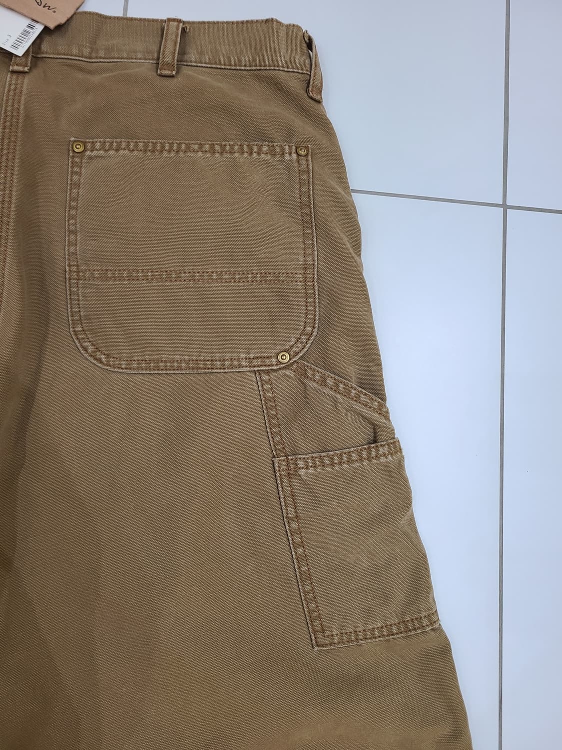 신상 오어슬로우 orSlow 데님 페인터 팬츠(Brown) 새상품 싸이즈 상품이미지9