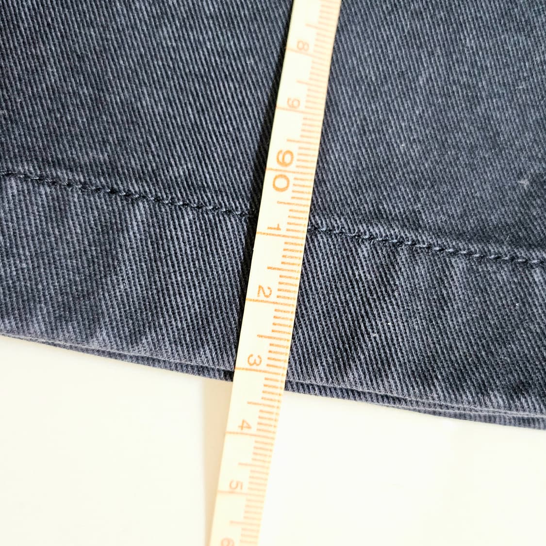 [M(30-32)][그라미치] 루즈 테이퍼드 퍼티그 치노 팬츠 네이비 상품이미지10