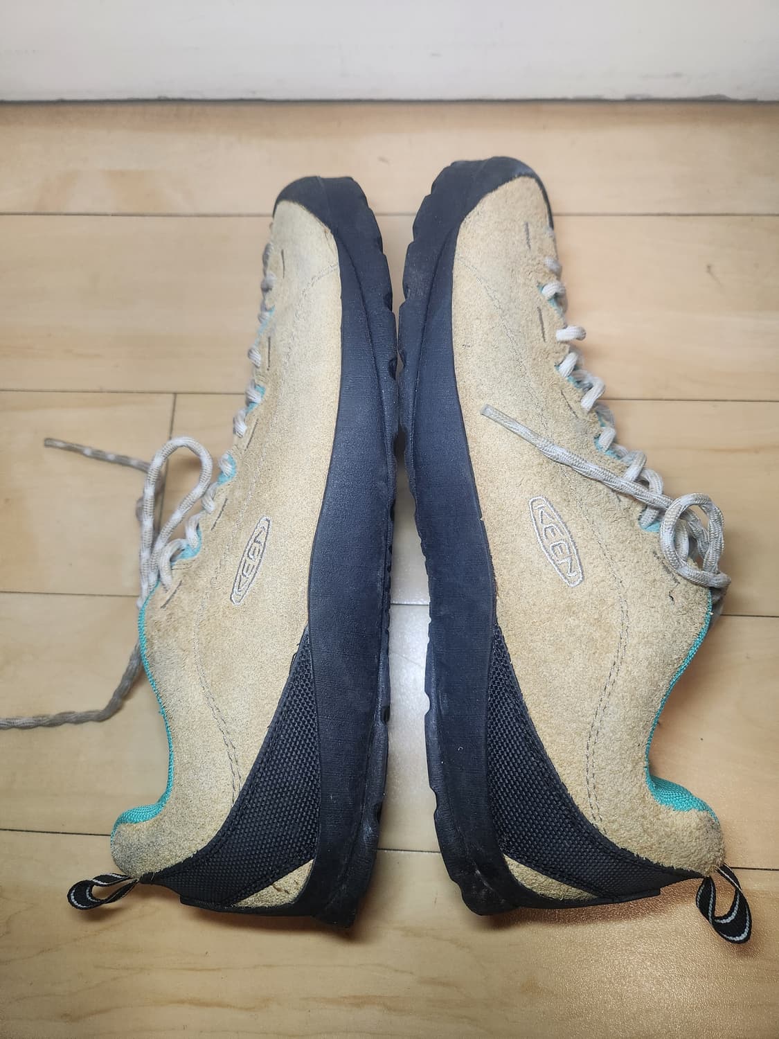 (280)(W)킨 재스퍼 스웨이드 스니커즈 베이지 상품이미지5