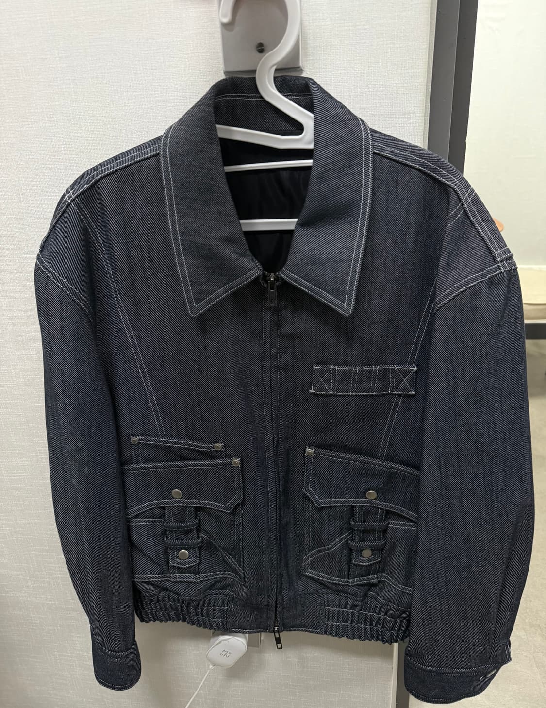 [44] 엘무드 카펜터 블루종 자켓 블루진 상품이미지1