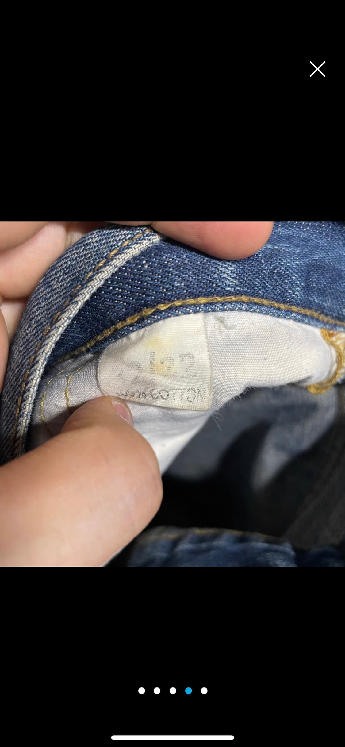 LVC데님 반바지 상품이미지4