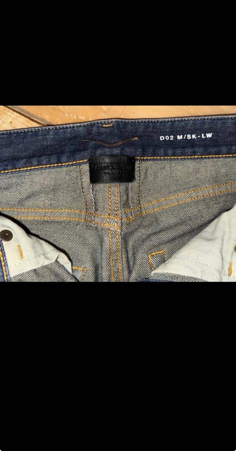 Saint Laurent D02 washed blue denim 28상ㅈ 상품이미지3