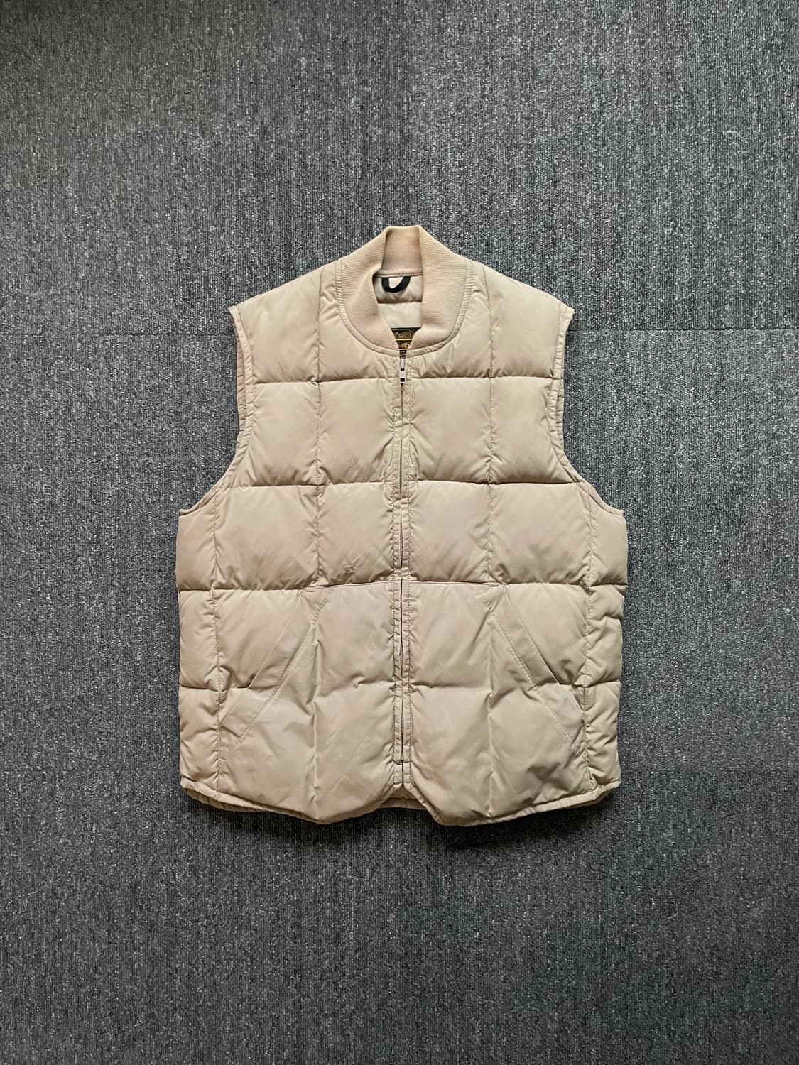 빈티지 80s 에디바우어 다운베스트 카키 40 상품이미지1