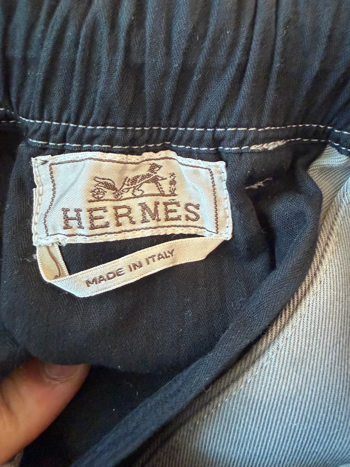 [40FR] 에르메스 24SS 밴딩팬츠 상품이미지4