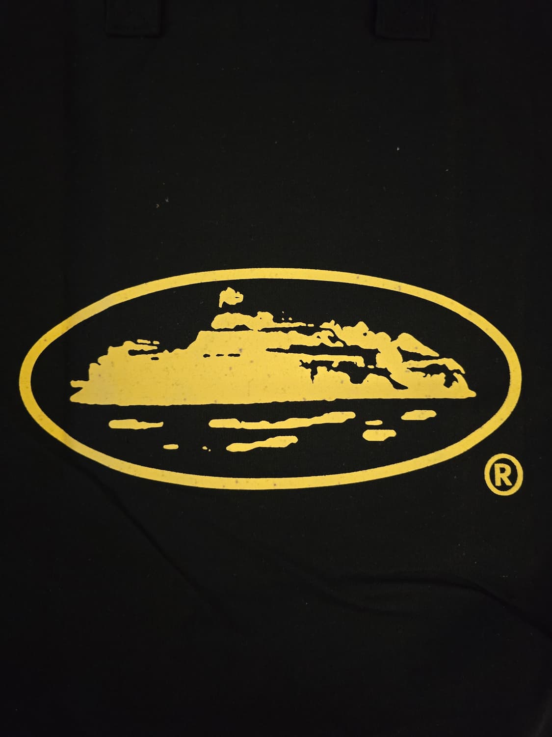 코르테이즈 캔버스 토트백 블랙/옐로 상품이미지3