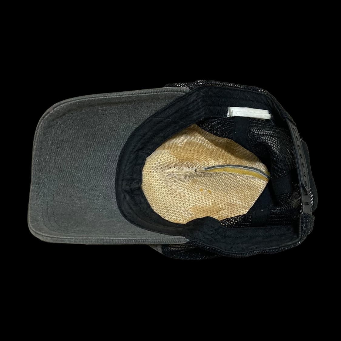 빈티지 펑크 스컬 프린팅 매쉬 트러커캡 상품이미지5