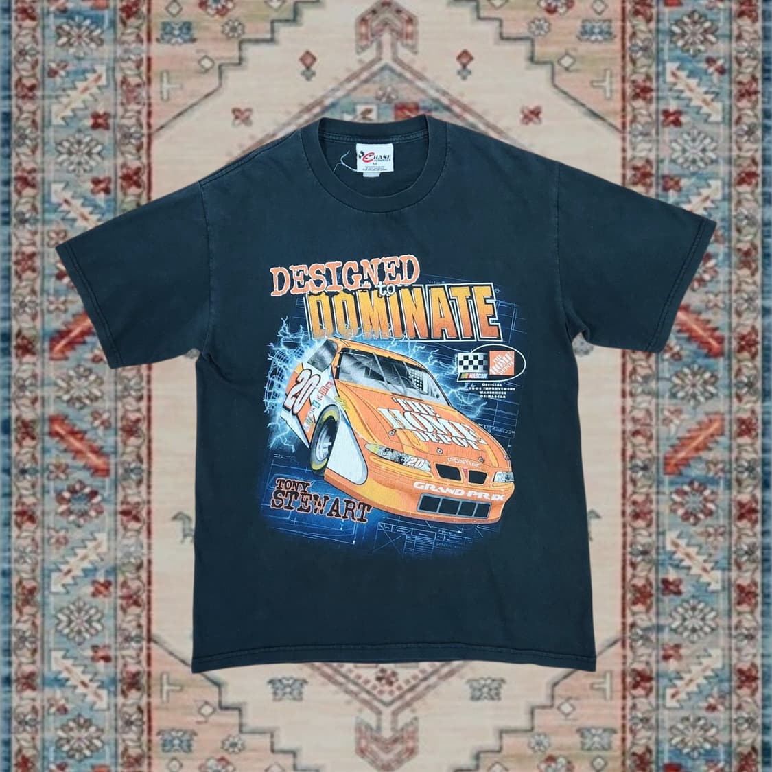 90s 빈티지 NASCAR 토니스튜어트 레이싱 티셔츠 M 상품이미지1