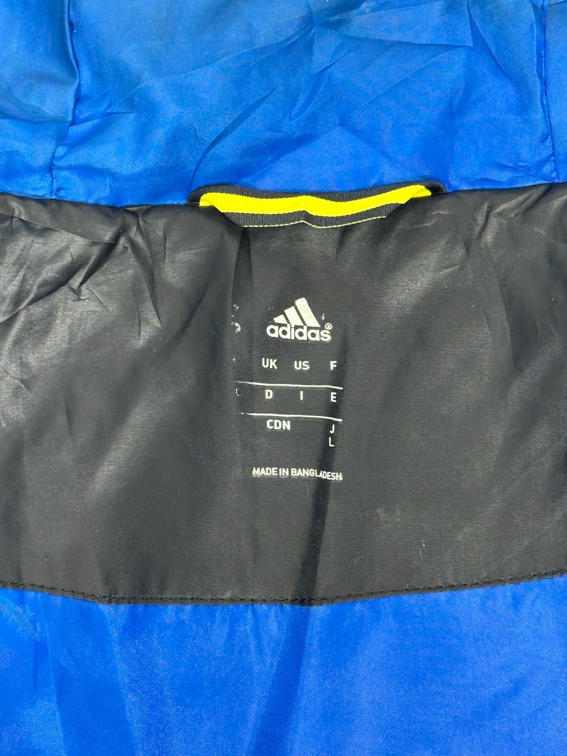 아디다스 블랙 후드 패딩 잠바 L 상품이미지7