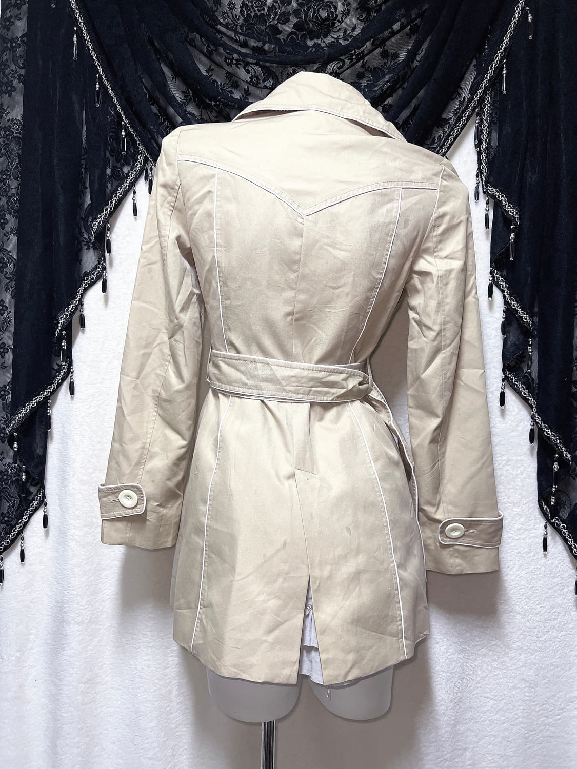 핑키앤다이안 트렌치코트 라떼갸루 로맨틱 로걀 자켓 핀터 엑팜 리즈리사 상품이미지6