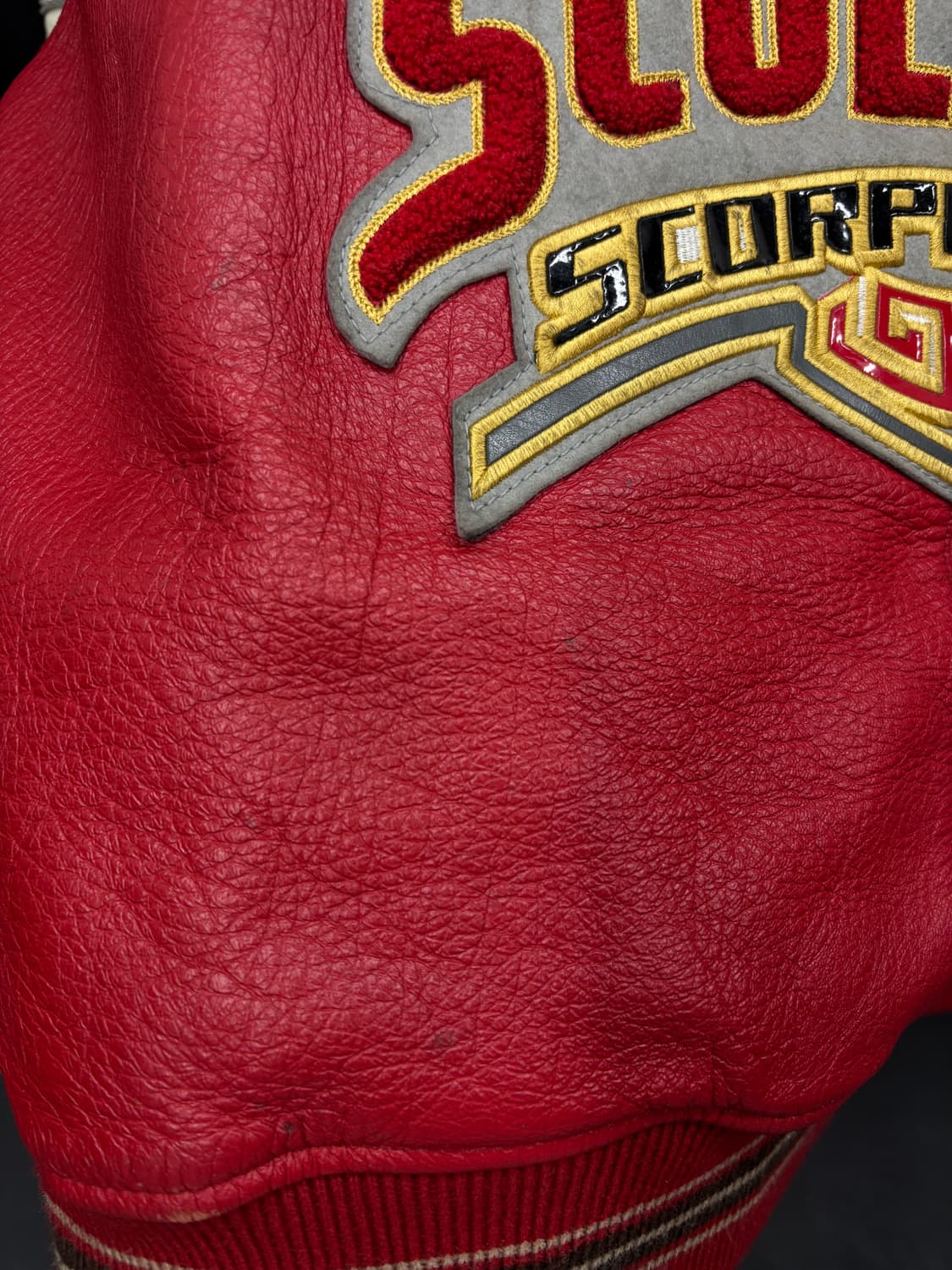 RBC 스콜피온 레더 봄버 자켓 상품이미지10