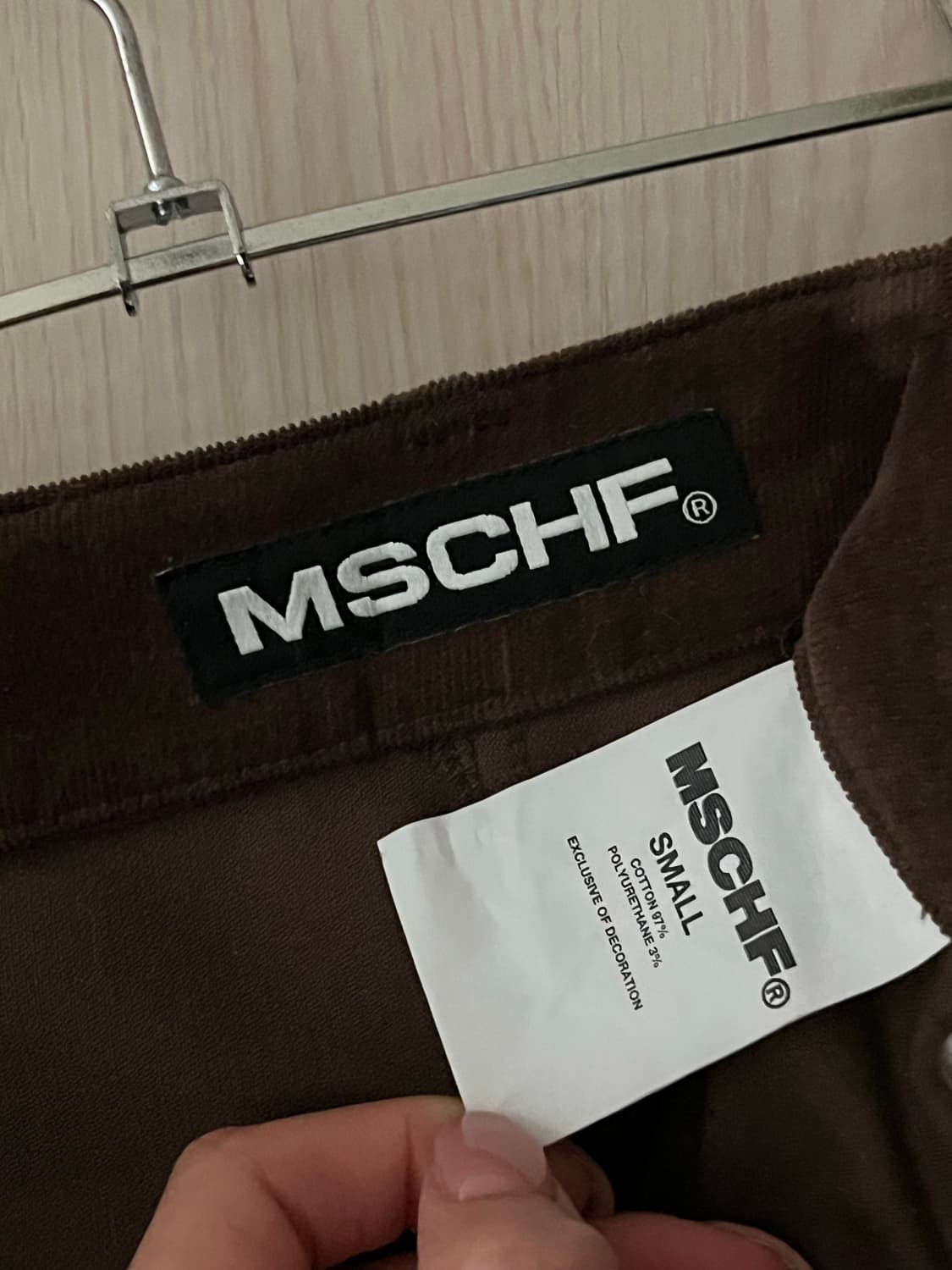 미스치프 부츠컷 바지 상품이미지3