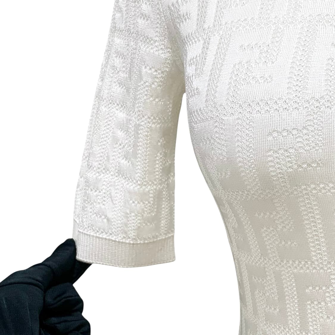 펜디 23SS FF주카 패턴 미디 니트 원피스 상품이미지5