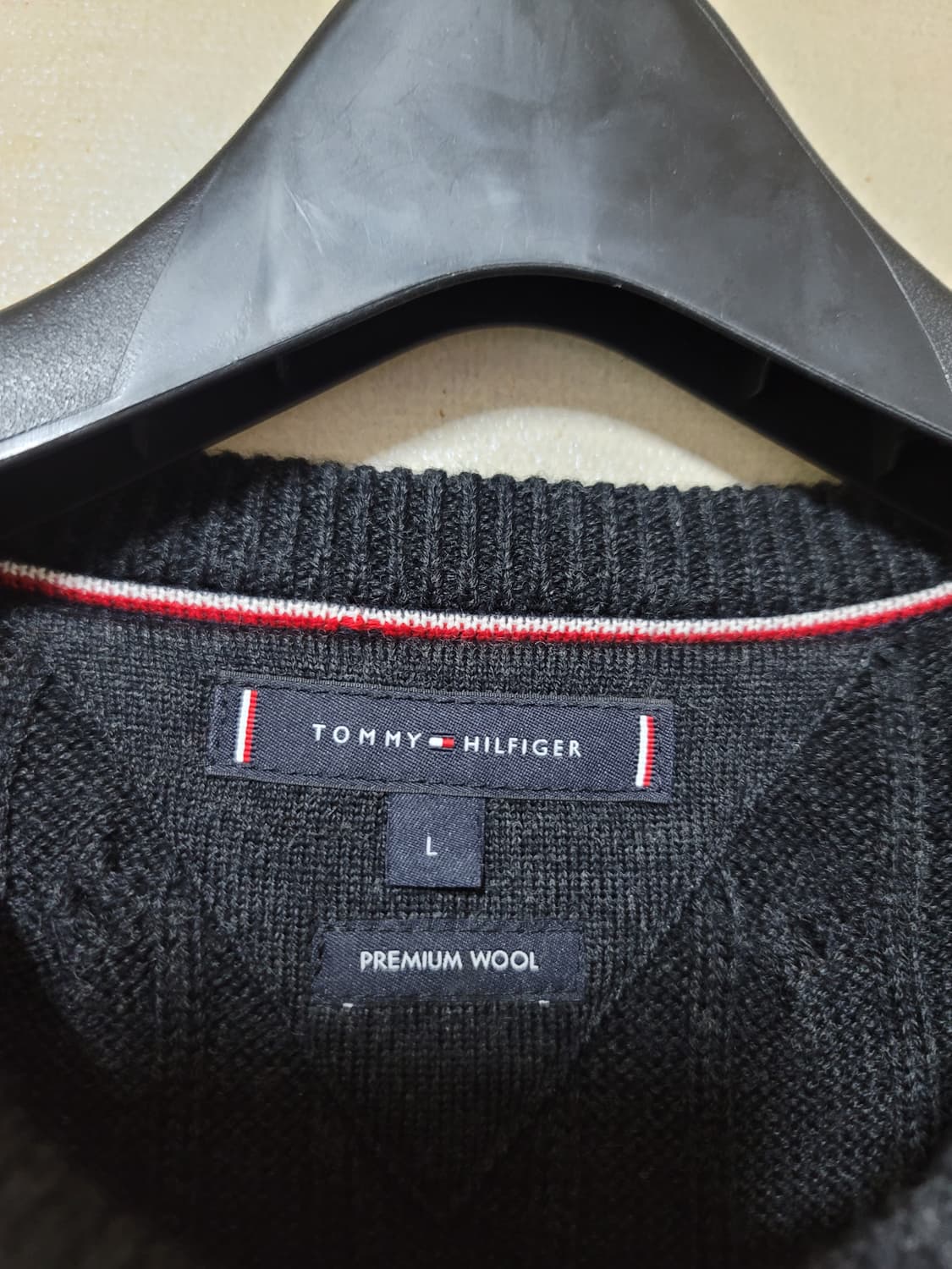 타미힐피거 프리미엄 울 케이블 니트 상품이미지6
