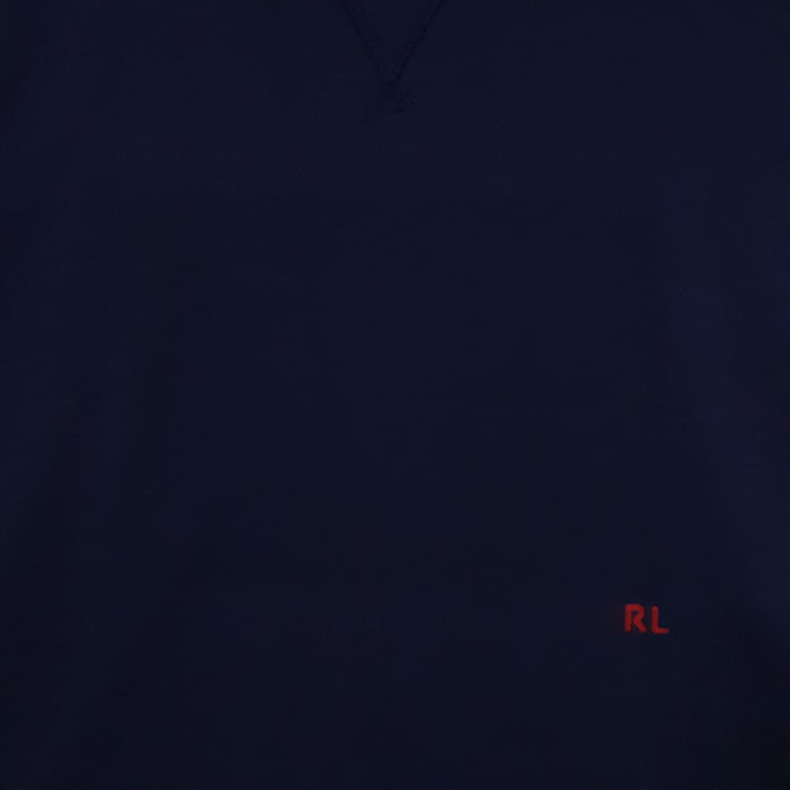 L (100) 폴로 랄프로렌 신형 RL 네이비 맨투맨 스웻셔츠 롱슬리브 상품이미지2