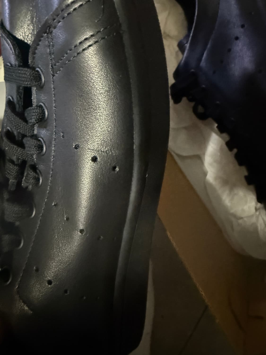 275사이즈 아디다스 스탠스미스 데콘 블랙 상품이미지2