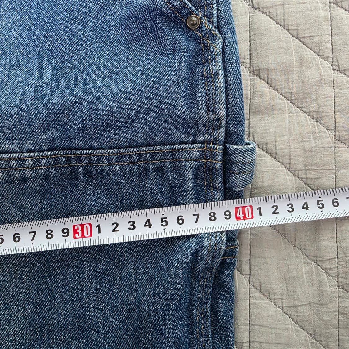 [40X30] 00s 칼하트 더블니 B73 DST 데님팬츠 굿컨디 B16 상품이미지9