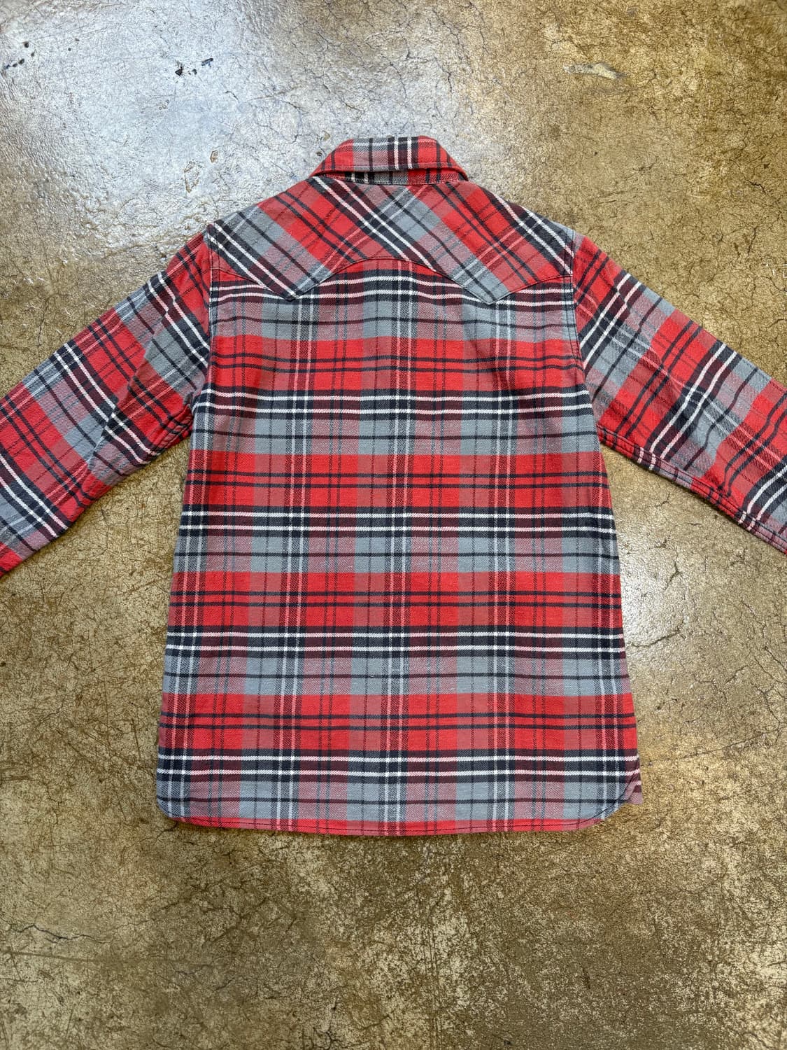 Beams x Lee 웨스턴 체크 셔츠 상품이미지5