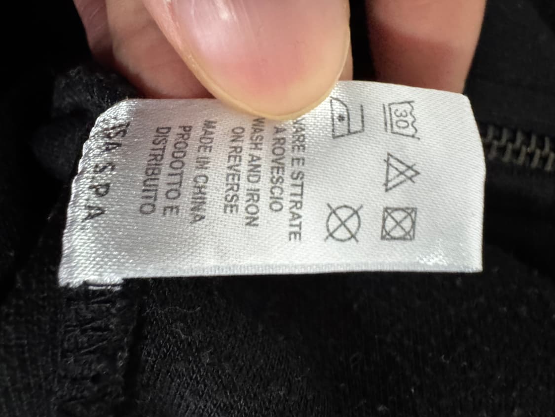 디스퀘어드2 뒷 스펠로고 후드집업 XL 블랙 상품이미지6