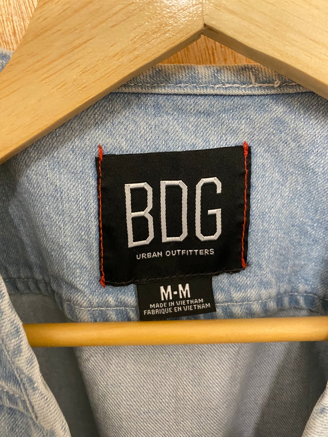 URBAN OUTFITTUERS denim vest 어반 아웃피터스 데님 상품이미지6