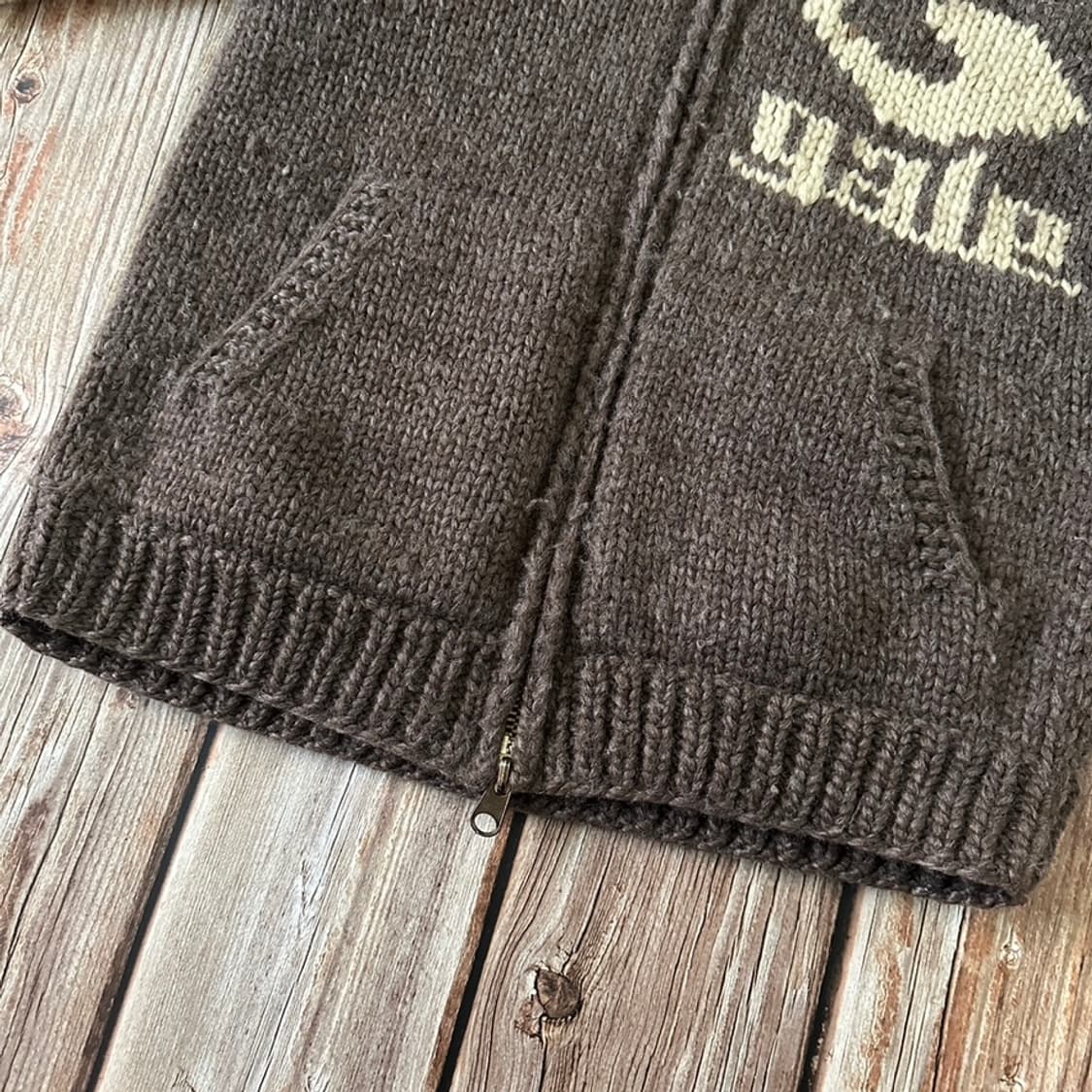 캐나디안 스웨터 x 게일 협업 집업 코위찬 M사이즈 상품이미지9