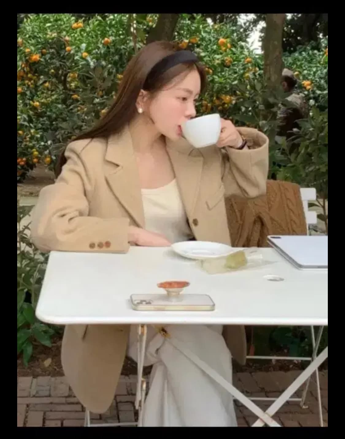 위드아웃썸머 로만자켓 베이지 상품이미지3