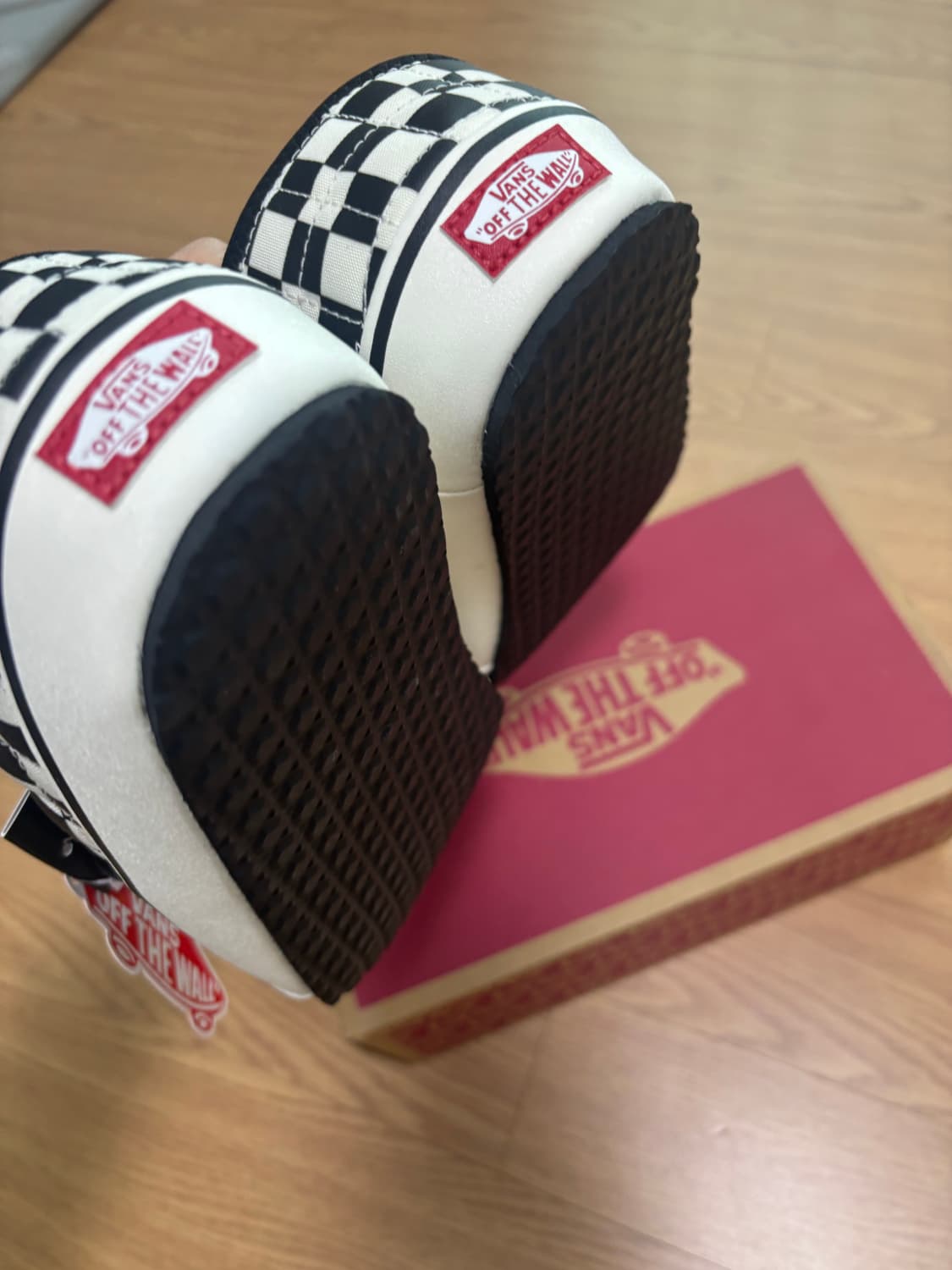[새상품] 반스 체커보드 방한화 상품이미지3